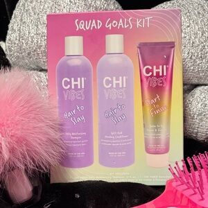 CHI Vibes Hair to Slay Shampoo & Conditioner Set - Pink